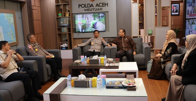 Kapolda Aceh Terima Audiensi UIN Ar-Raniry, Perkuat Sinergi Keamanan Kampus
