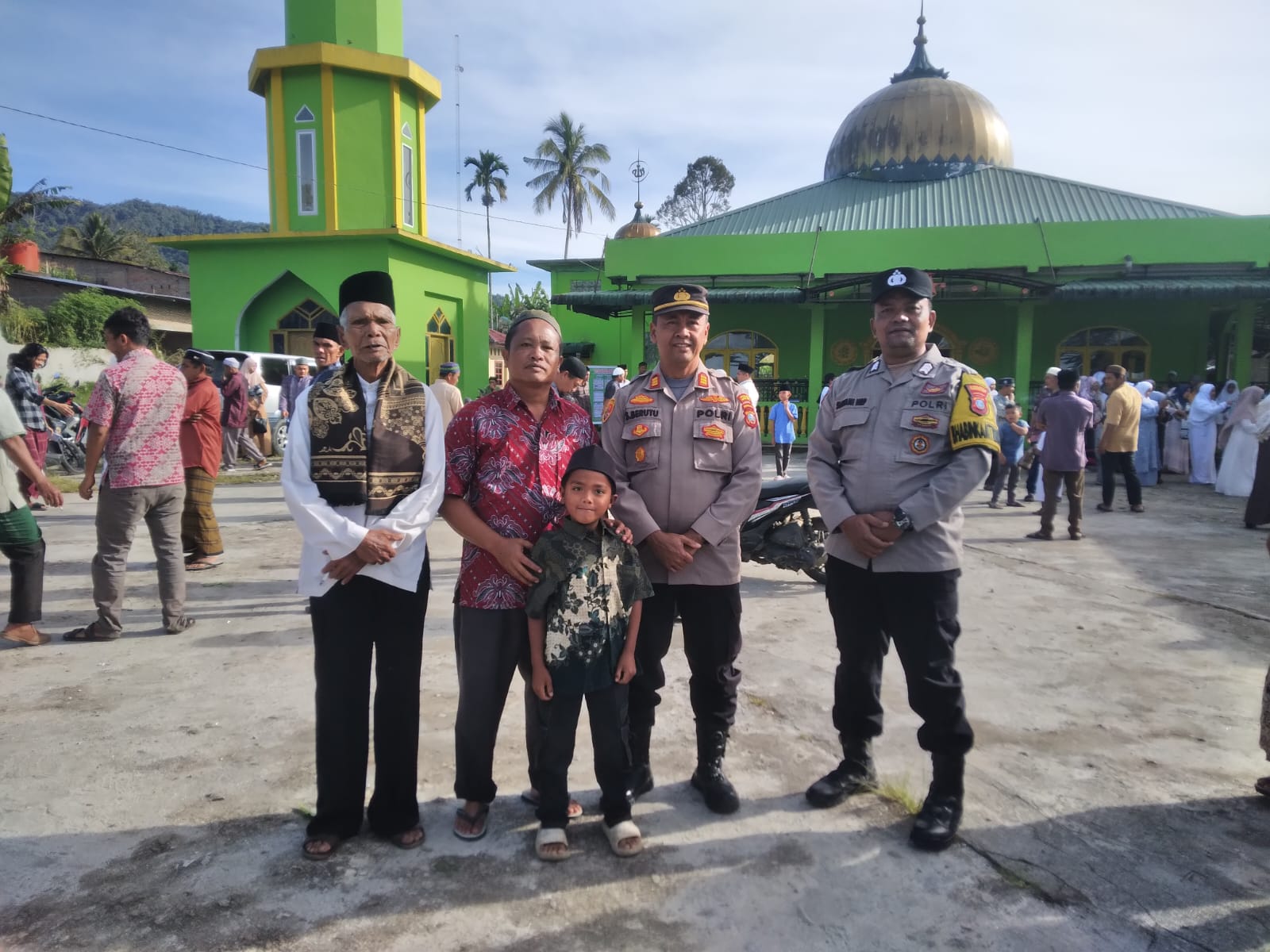 Pengamanan Idul Adha di Pakpak Bharat Berlangsung Kondusif
