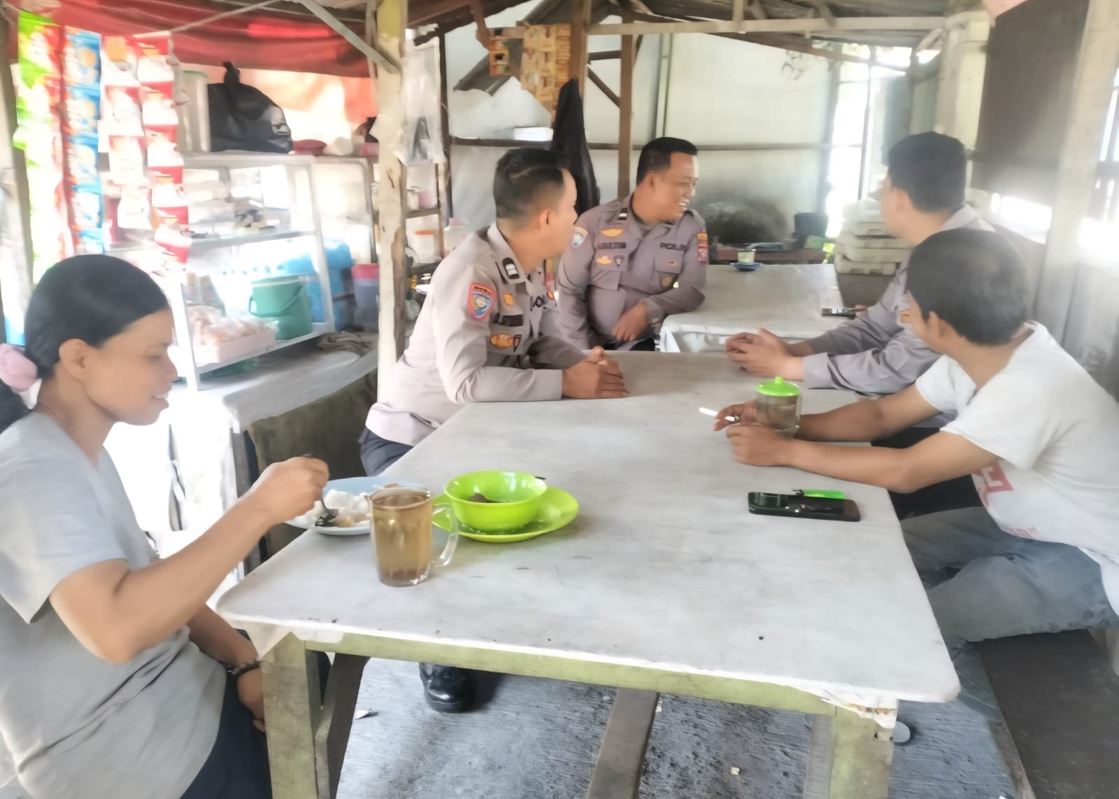 Sat Binmas Tebing Tinggi Edukasi Warga Tingkatkan Kewaspadaan Kamtibmas