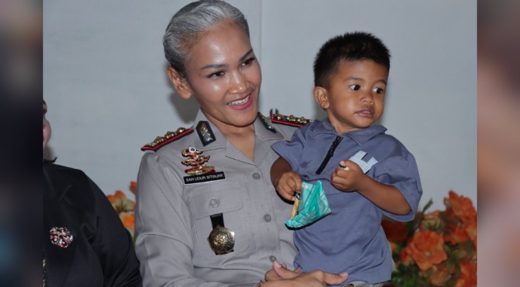 Kapolres Siantar Gelar Bakti Sosial di Panti Asuhan Thabita-Care