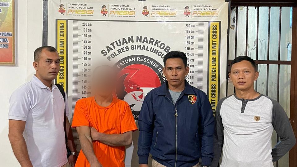 Pengedar Sabu Serang Polisi Pakai Gunting Saat Ditangkap