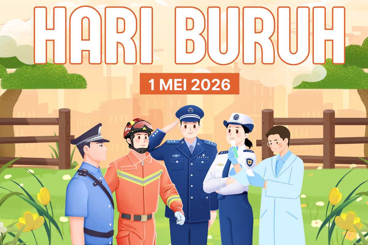 Ucapan dan Twibbon Hari Buruh 2026, Cocok Dibagikan di Media Sosial