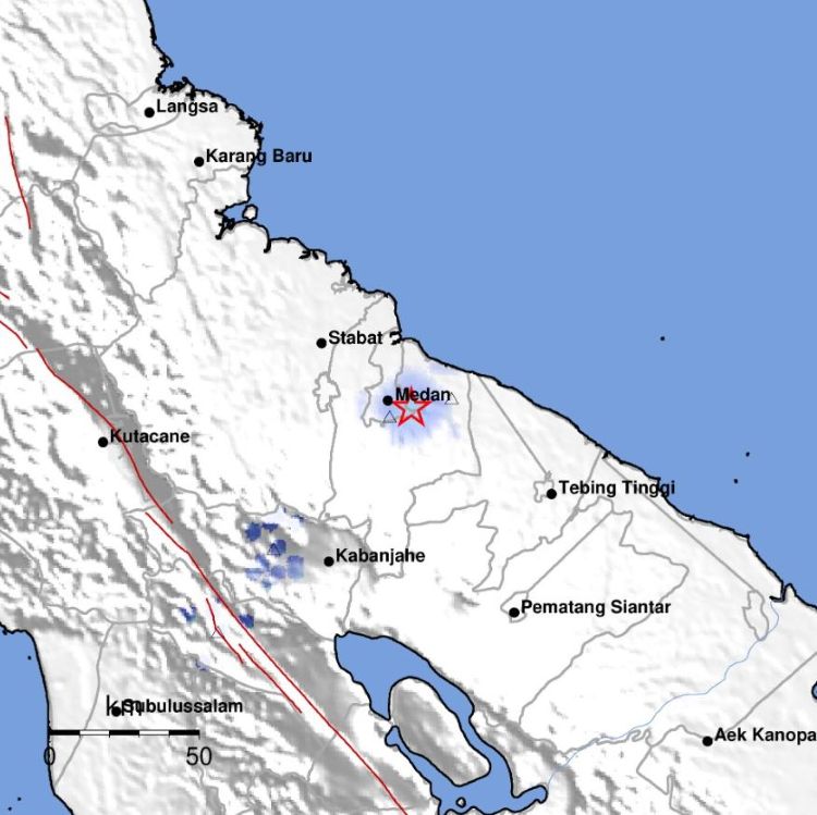 Gempa Magnitudo 3,0 Getarkan Medan dan Deli Serdang, BMKG: Tidak Berpotensi Tsunami