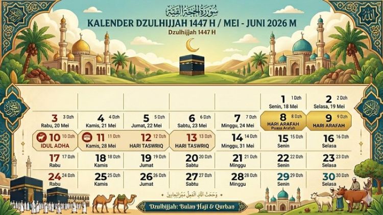 27 Mei 2026 Jadi Hari Libur Nasional, Ini Deretan Peringatan Penting yang Juga Diperingati