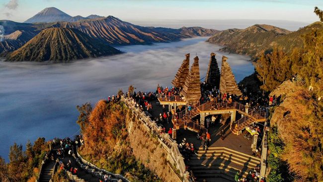 TNBTS Tutup Wisata Gunung Bromo Saat Ritual Yadnya Kasada 2026