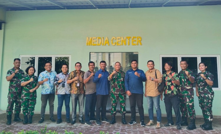 Kapendam I/BB Gelar Coffee Morning Bersama Jurnalis, Perkuat Sinergi Informasi