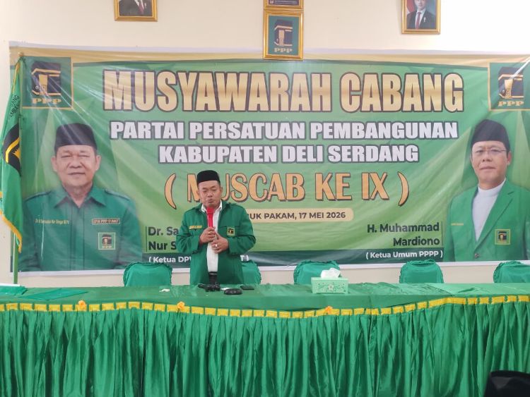 Misnan Aljawi Kembali Terpilih Jadi Formatur DPC PPP Deli Serdang Periode 2026-2031