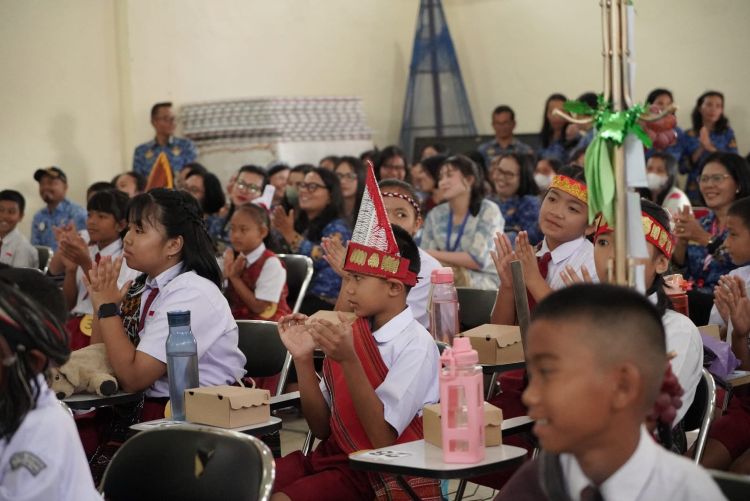 50 Pelajar SD di Toba Ikuti Lomba Bertutur 2026, Angkat Cerita Rakyat Sumut