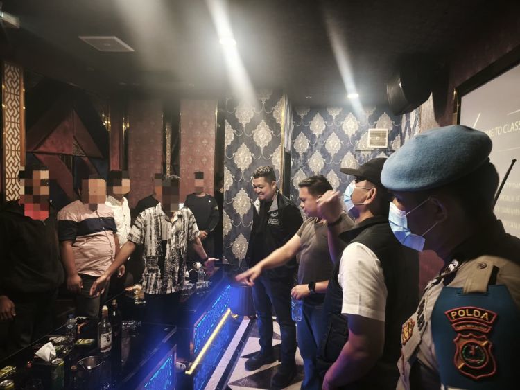 Razia THM Capital Building Medan, Polda Sumut Tes Urine 19 Pengunjung