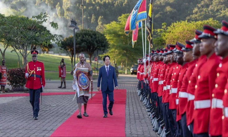 Presiden Taiwan Lai Ching-te Tiba di Eswatini di Tengah Tekanan China