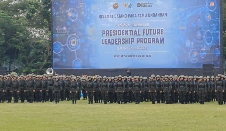 400 Pegawai BUMN Jalani Pendidikan Ala Militer di Kodiklat TNI Serpong
