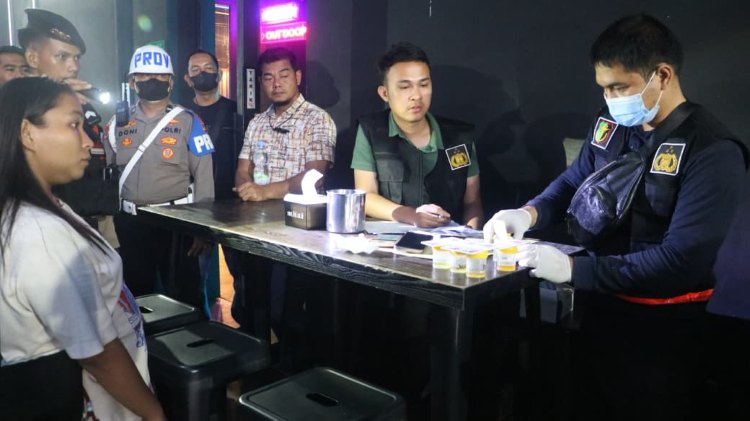 Polisi Razia THM High Pass Medan, Empat Pengunjung Positif Narkotika Diamankan