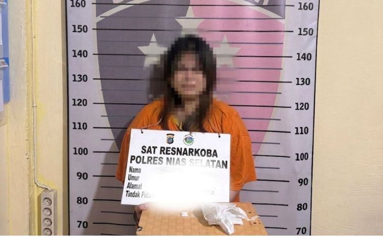 Polisi Gagalkan Transaksi Sabu di Teluk Dalam Nias Selatan, Wanita Muda Ditangkap