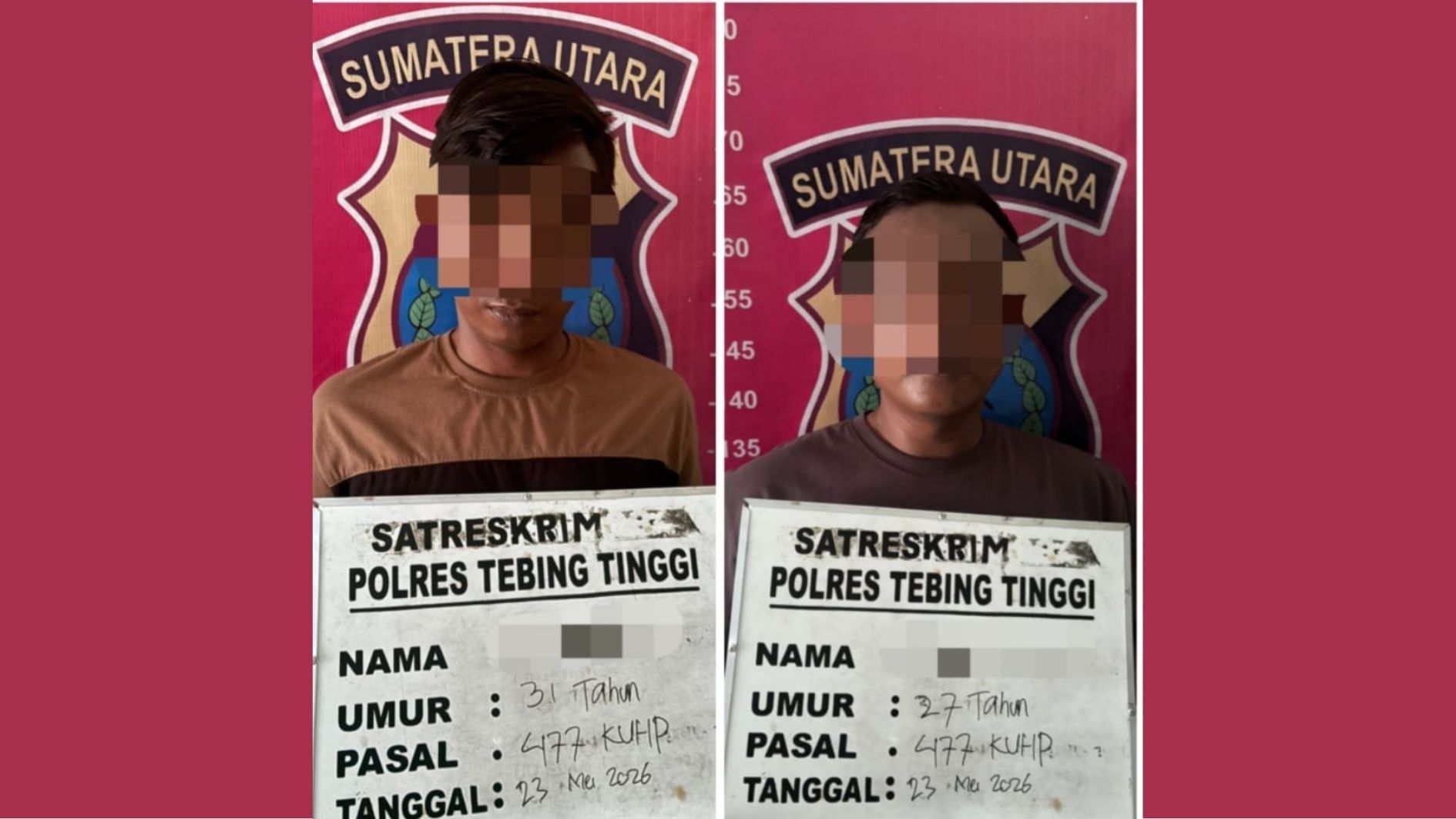 Polisi Tangkap Pencuri Kabel PLN Berkedok Petugas Lapangan