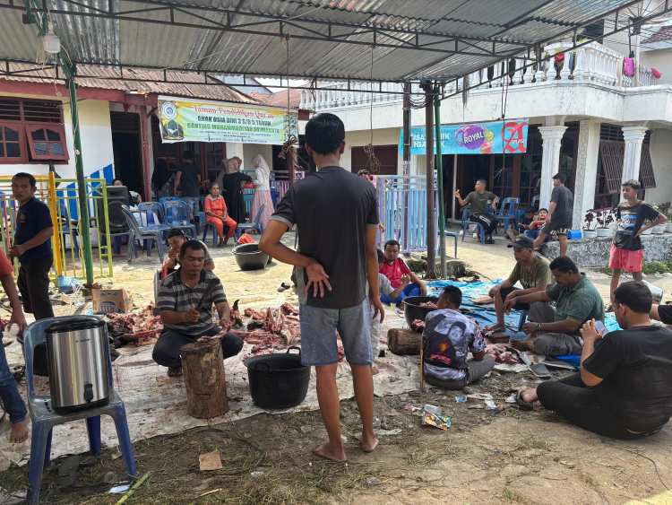 431 Warga Muhammadiyah Pematangsiantar Berkurban, 45 Sapi dan 24 Kambing Dikurbankan