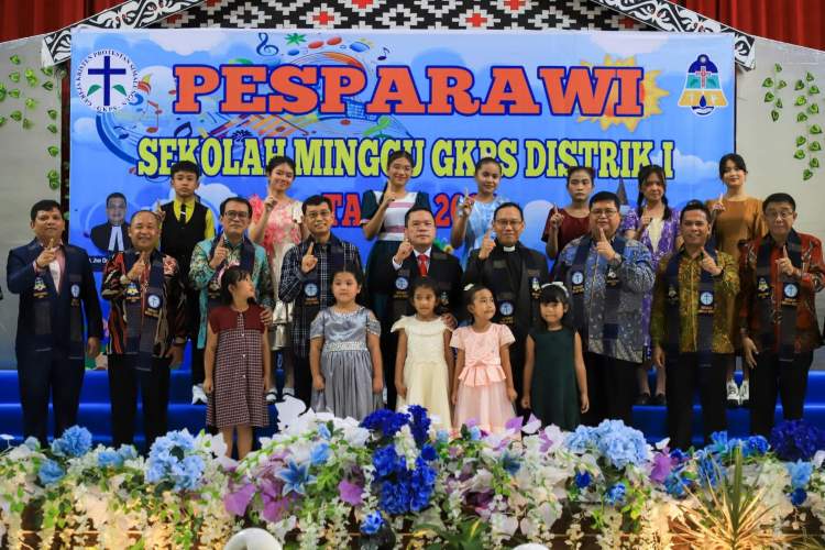 Wesly Silalahi Dorong Generasi Muda GKPS Berkarakter Lewat Pesparawi Distrik I
