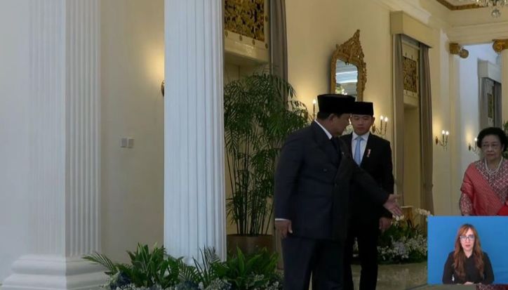 Prabowo Persilakan Megawati Melangkah Bersama, Respons Ketua Umum PDIP Jadi Sorotan di Upacara Hari Lahir Pancasila