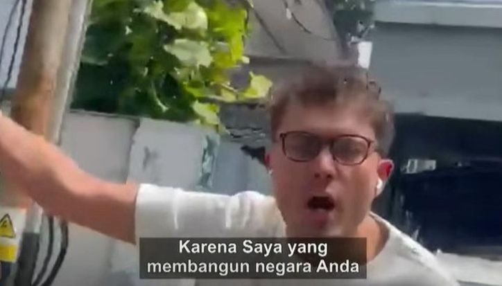 Viral Bule Ngamuk Saat Ditagih Bayar Kopi di Tanah Abang: \"Saya yang Bangun Negaramu\"