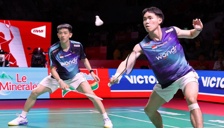 Luar Biasa! Raymond/Joaquin Tumbangkan Hoki/Kobayashi, Tiket Semifinal Indonesia Open di Tangan