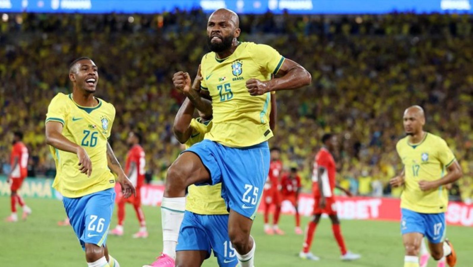 Brasil Bantai Panama dengan Skor Telak 6-2