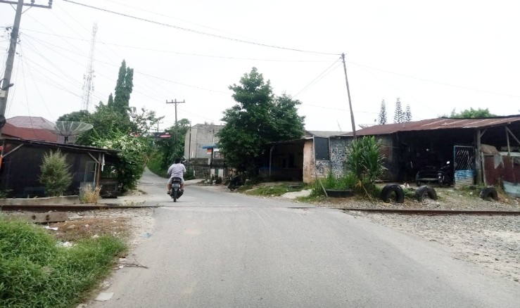 Perlintasan KA Jalan Tambun Siantar Tanpa Palang, Disebut Kewenangan Pemerintah