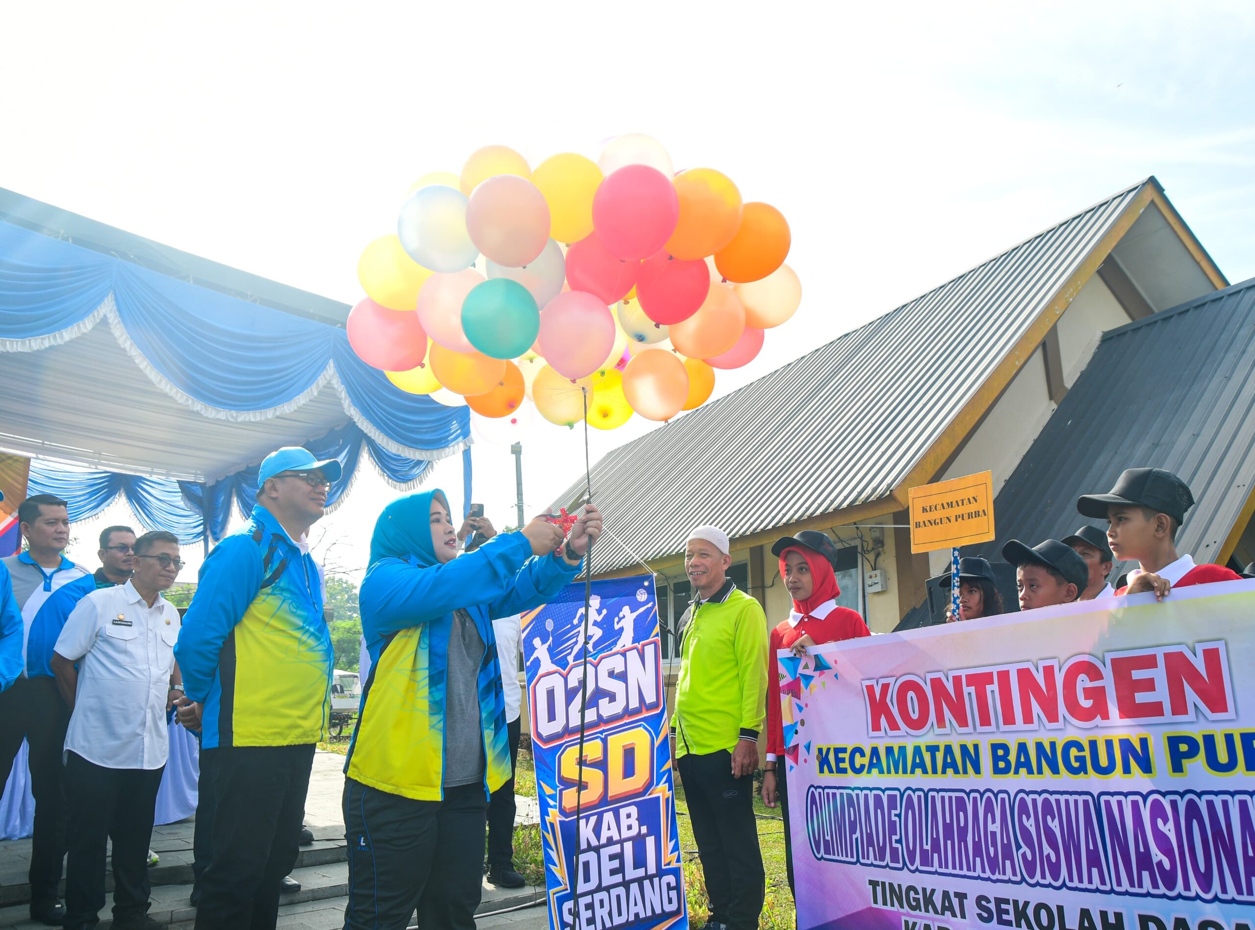 O2SN Tingkat SD Dibuka, Ajang Pencarian Talenta Atlet Muda Deli Serdang
