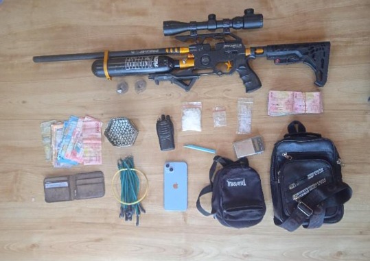 Tangkap Bandar Sabu di Bagan Deli, Polisi Temukan Senjata dan Uang Belasan Juta Rupiah