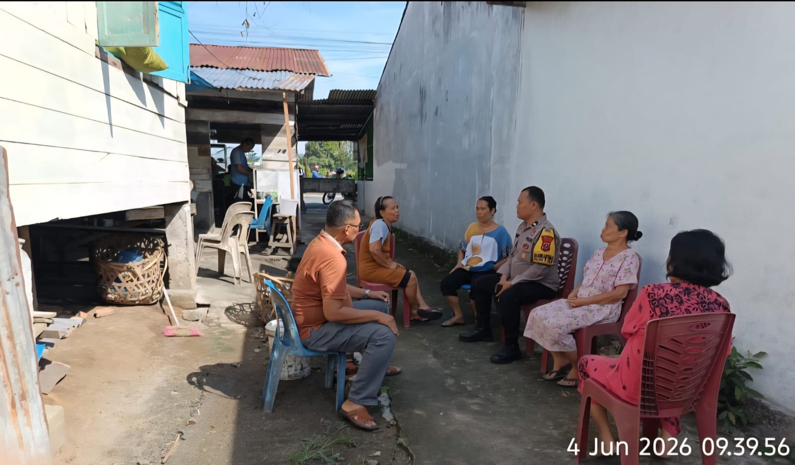Polsek Padang Hilir Mediasi Perselisihan Dua Warga di Tebing Tinggi