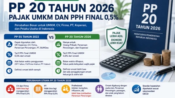 PPh Final UMKM 2026 Resmi Diubah, Ini Daftar Subjek yang Berhak