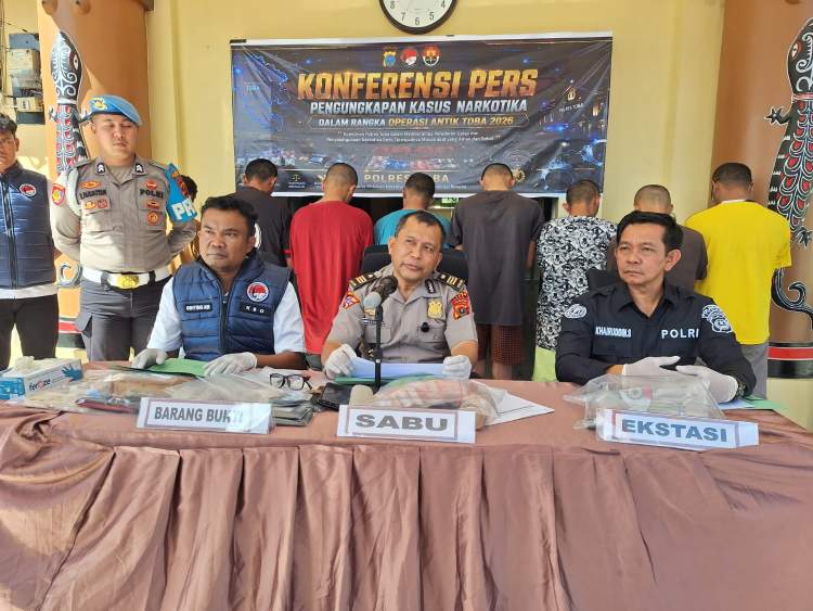 Polres Toba Bongkar Jaringan Narkoba, Bandar hingga Oknum Polisi Terlibat