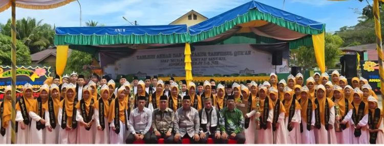 Wisuda Tahfidz SMP Muhammadiyah Aceh Singkil Lahirkan Generasi Penghafal Al-Qur’an