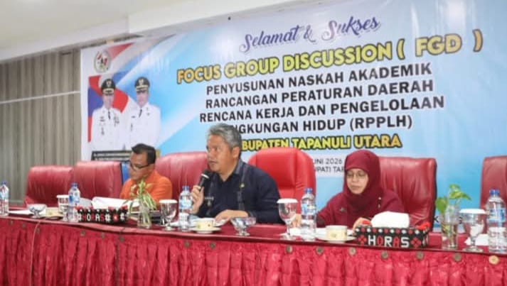 Pemkab Taput Susun Ranperda RPPLH untuk Perlindungan Lingkungan Berkelanjutan